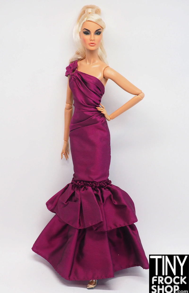 12" Fashion Doll 2005 Rhapsody in New York Magenta Dress