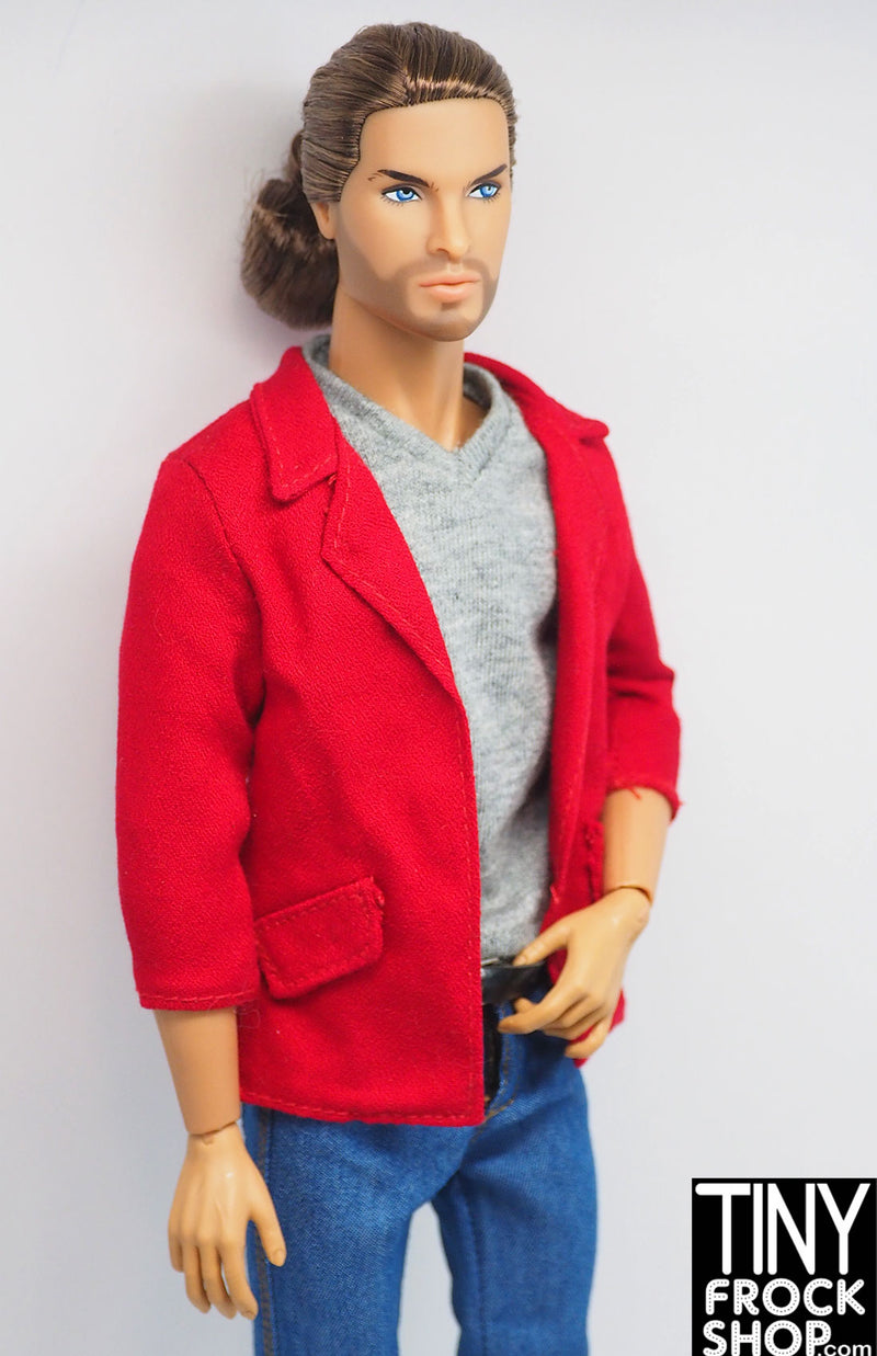 12" Fashion Doll Rosie Red Jacket