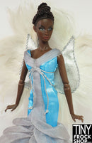 12" Fashion Doll 2010 Couture Angel Blue Dress with Wings