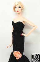 12" Fashion Doll 2009 Stunning In The Spotlight  Stoned Black Gown