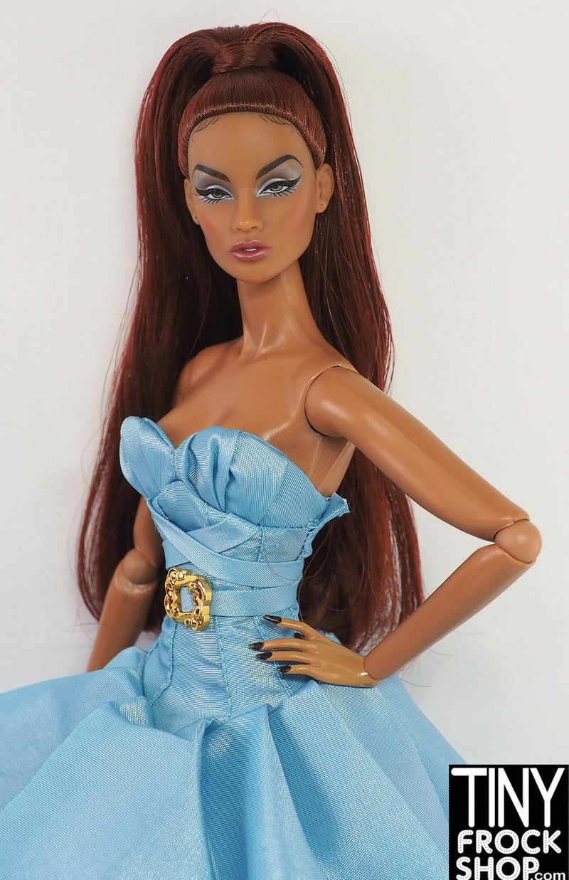 12" Fashion Doll 2010 Couture Angel Blue Dress with Wings - 2 Versions