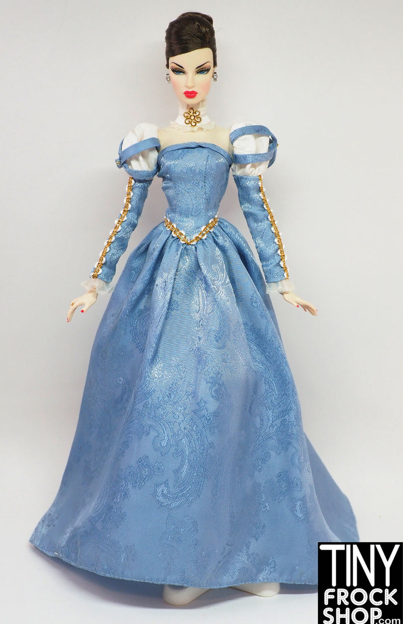 12" Fashion Doll 2010 Renaissance Faire Blue Dress