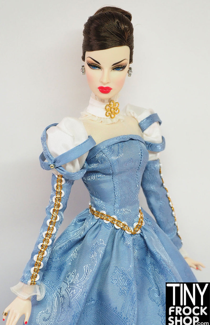 12" Fashion Doll 2010 Renaissance Faire Blue Dress