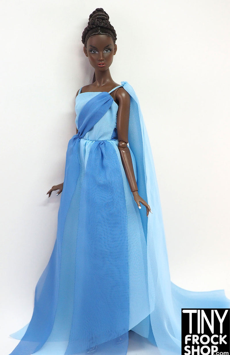 12" Fashion Doll 2011 Grace To Catch a Thief Blue Gown