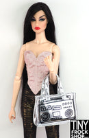 12" Fashion Doll 2019 Pop Art Silver Handbag