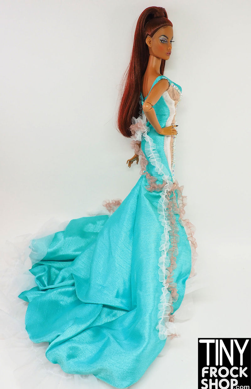 12" Fashion Doll Aphrodite 2009 Fantasy Goddess Beaded Dress