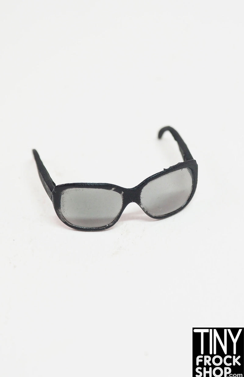 12" Fashion Doll Black Sunglasses