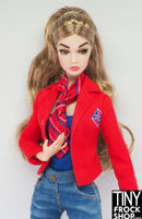 12" Fashion Doll Rebelde RBD 2008 Mia Colucci Red Jacket Only