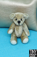 2.25" Tall Fashion Doll Pose-able Teddy Bear - More Colors