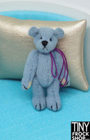 2.5" Tall Fashion Doll Pose-able Teddy Bear - More Colors