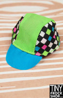 12" Fashion Doll Checkerboard Cap