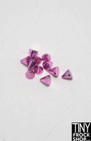 3mm - 12" Fashion Doll Metallic Punk Cone Spike Rivets- Pack Of 10 - More Colors