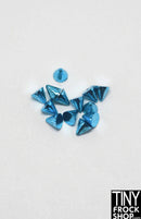 3mm - 12" Fashion Doll Metallic Punk Cone Spike Rivets- Pack Of 10 - More Colors