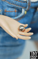 3mm 12" Fashion Doll Metal Shank Buttons - Set of 4