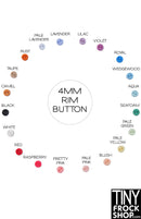 4mm 12" Fashion Doll Super Mini 2 Hole Buttons - Pack of 10