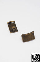 5mm Metal Flat Front Peg Buckle - More Colors