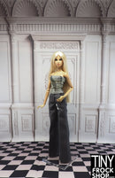 A-426 12" Fashion Doll Photography Backdrop - Wide -Mega Grand Doorway