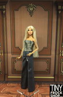 A-431 12" Fashion Doll Photography Backdrop - Wide - Overly Ornate Wood Wall