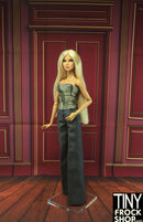 A-439 12" Fashion Doll Photography Backdrop - Wide - Wine Door