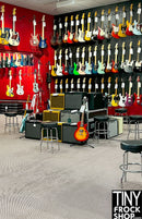 A-446 12" Fashion Doll Photography Backdrop - Standard - Guitar Store