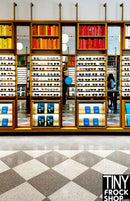 A-447 12" Fashion Doll Photography Backdrop - Wide - Glasses Store