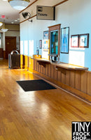 A-463 12" Fashion Doll Photography Backdrop - Standard - Train Station