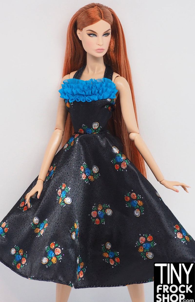 Barbie® 2009 Grease Cha Cha Dance Off Floral and Blue Dress
