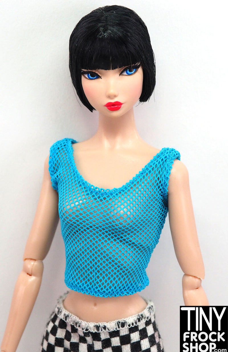 Barbie® 2019 Keith Haring Blue Net Tank Top