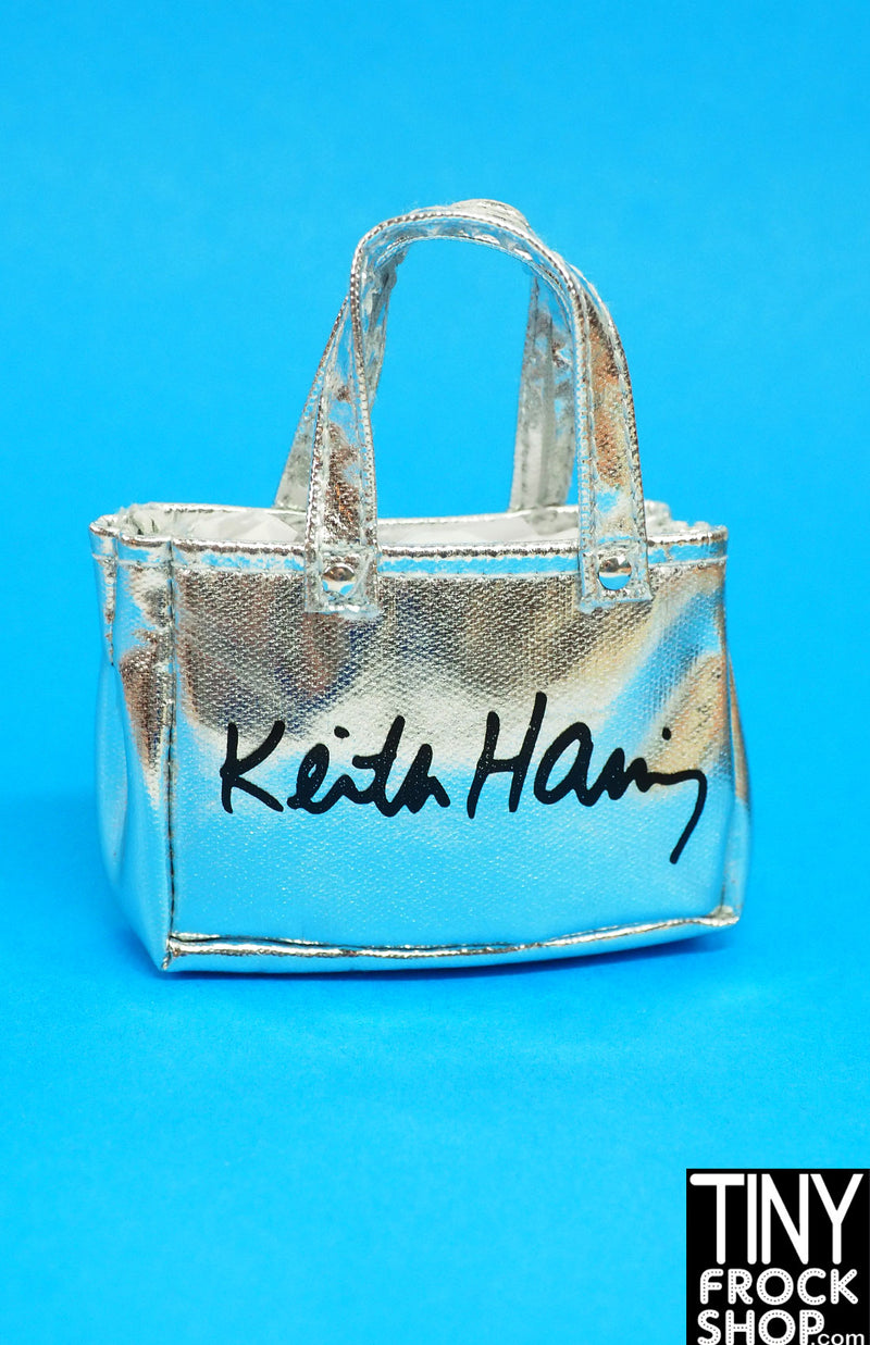 Barbie® 2019 Keith Haring Silver Handbag