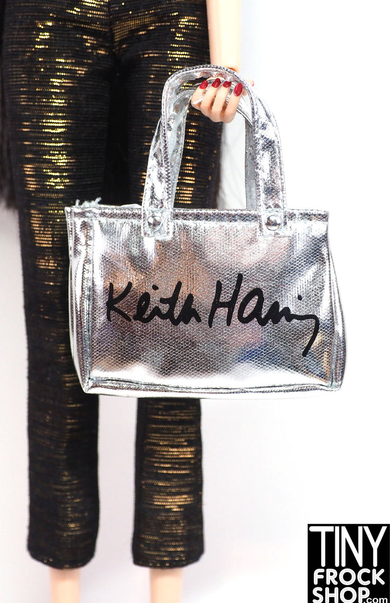 Barbie® 2019 Keith Haring Silver Handbag