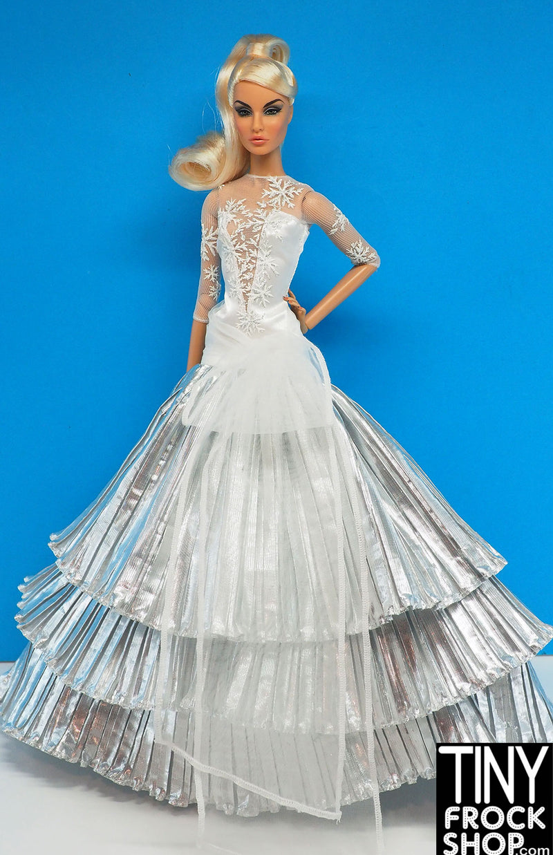 Barbie® Collector 2008 Holiday Silver Pleated Gown