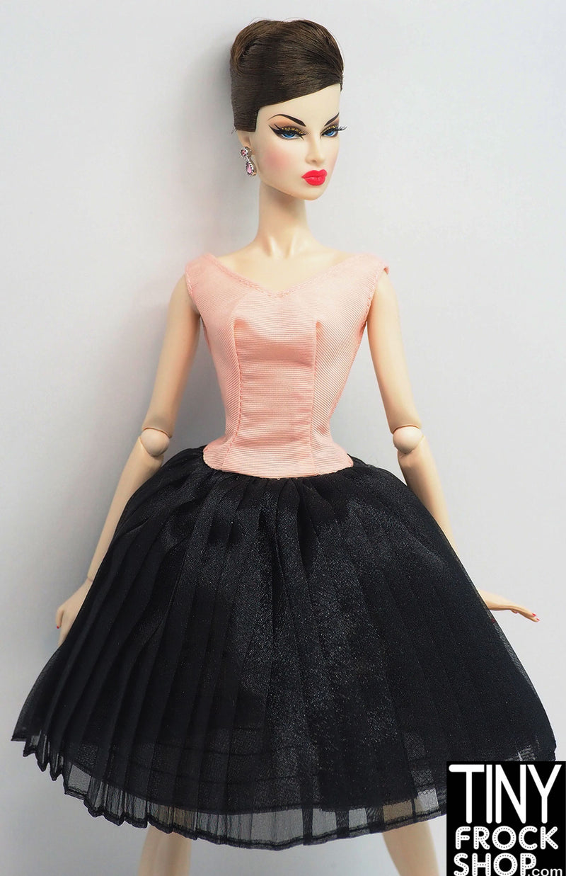 Barbie® Fashion Model Afternoon Suit Pink and Black Dress