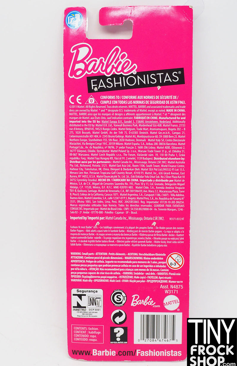 Barbie® Fashionista Pink Party Star Dress NRFB