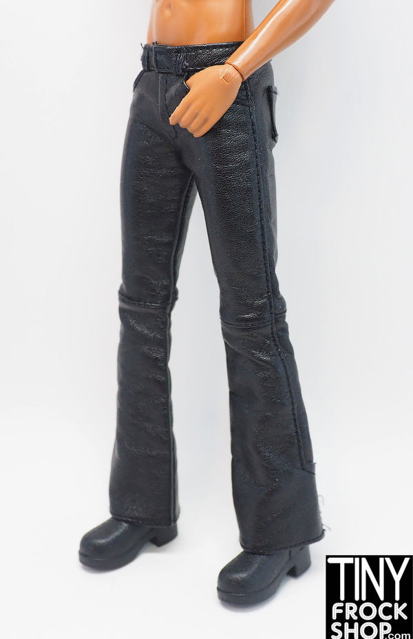 Barbie® Harley Davidson Faux Leather Bootleg Pants - 2 Versions