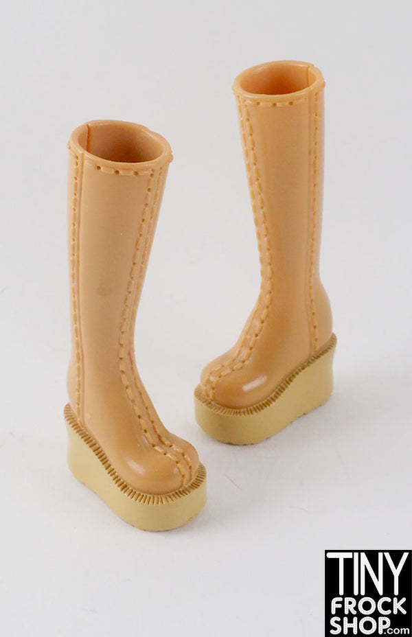 Barbie® My Scene Platform Tan Boot