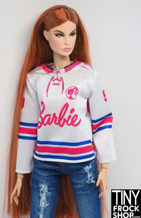 Barbie® Striped Signature Jersey Shirt