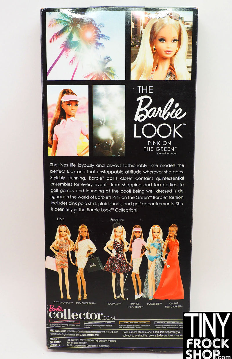Barbie® The Look Pink on the Green Golf Outfit - NRFB