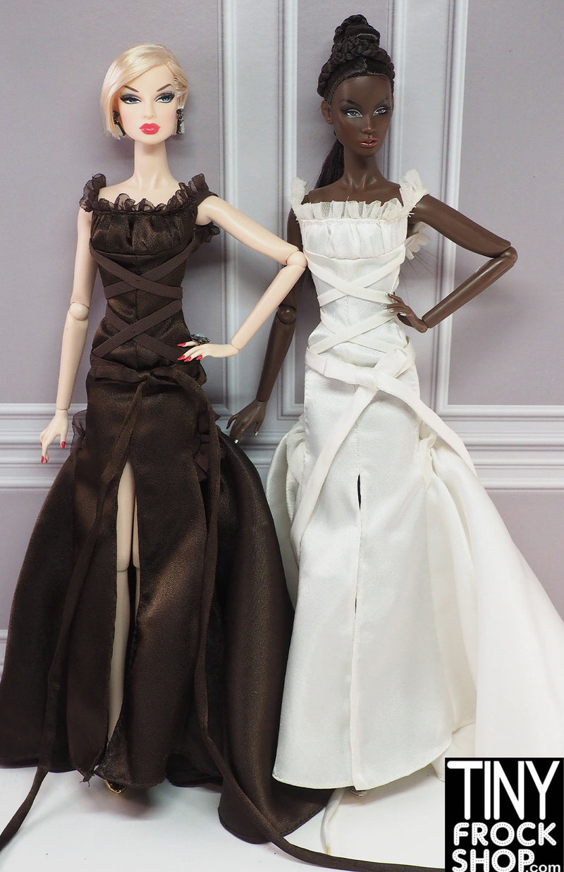 Barbie® White Lace Front Dress