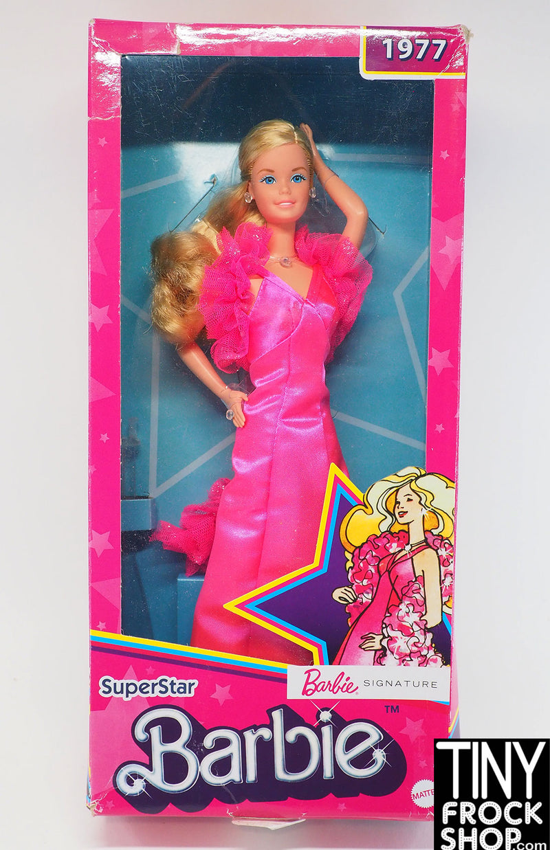 Barbie® 1977 Superstar Reproduction Doll NRFB - 2 Versions