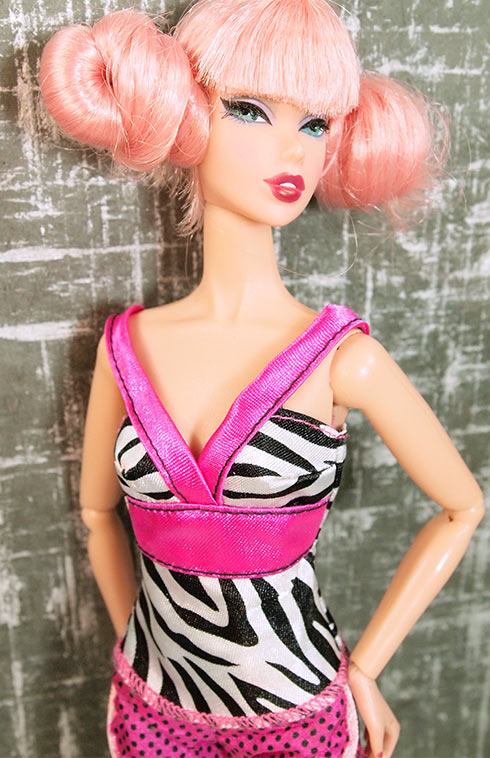 Barbie® Criss Cross Zebra Cami