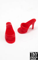 12" Fashion Doll High Quality Peep Toe Stilettos - Tiny Frock Shop