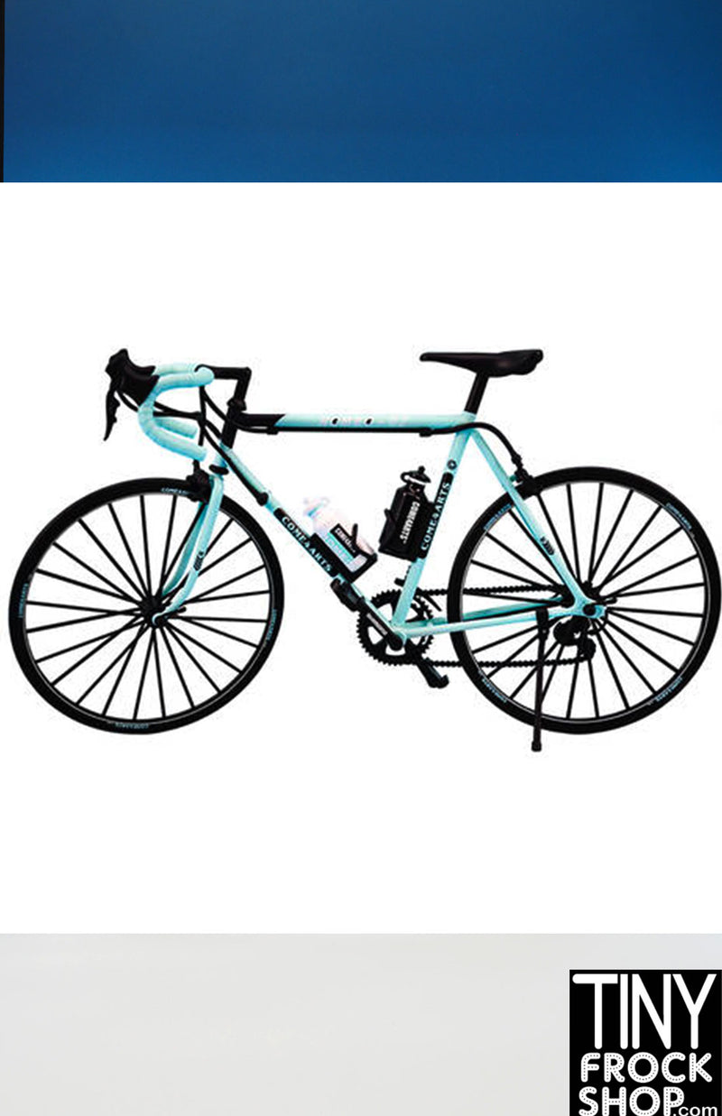 Come4Arts Romeo Tour De Fance Bicycle 1:6 Scale Pale Blue - NRFB