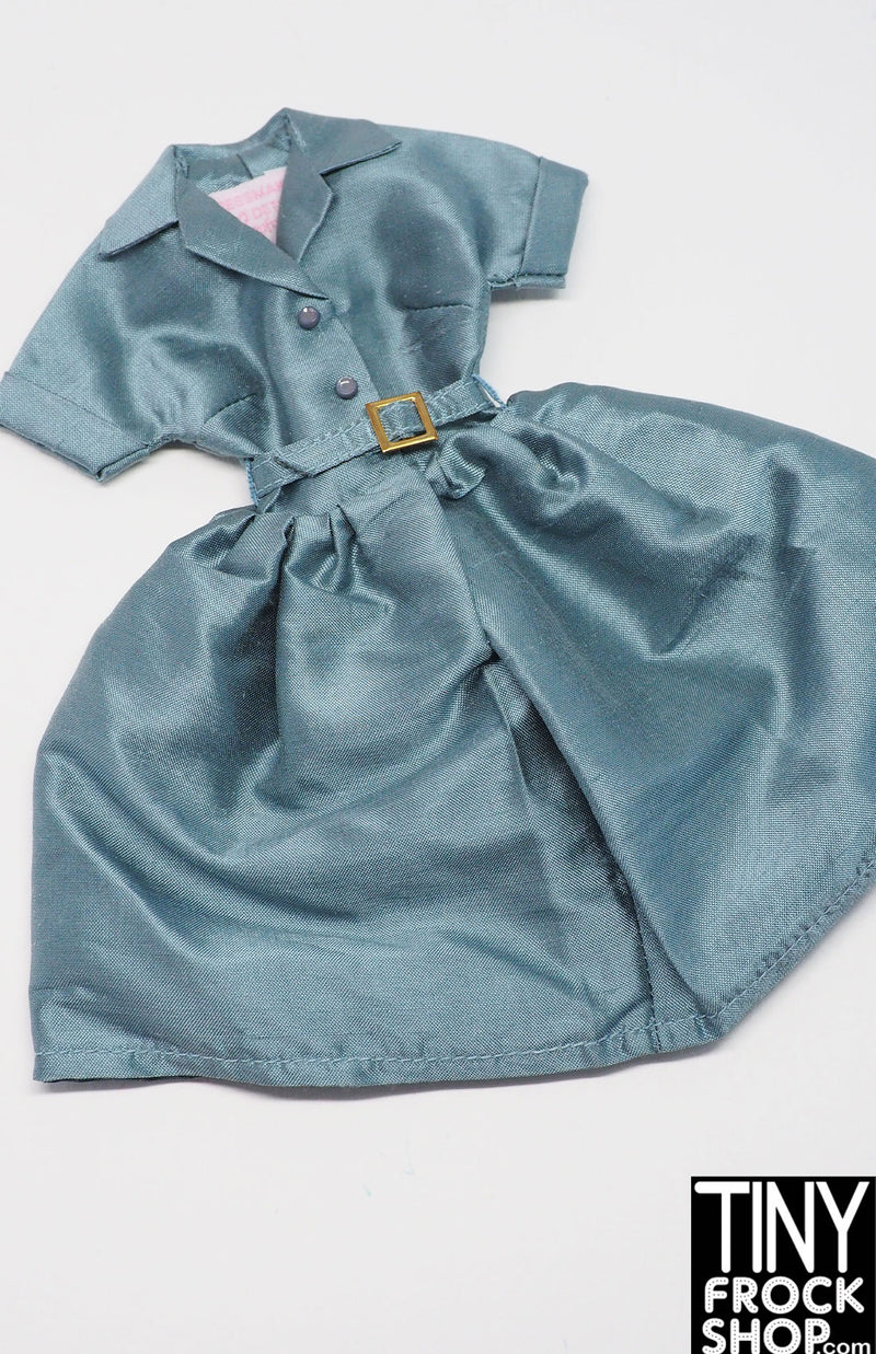 Dressmaker Details Belted Button Dresses - More Colors