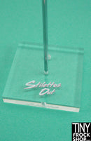 Integrity Clear Stilettos Out Under Crotch Telescopic Stand