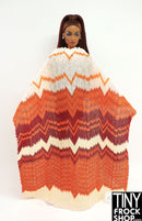 12" Fashion Doll F0280 Zig Zag Weave Fabric