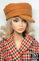 Integrity Poppy Parker Obsession American in Paris Brown Suede Hat