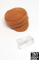 Integrity Poppy Parker Obsession American in Paris Brown Suede Hat