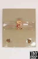 Integrity 2013 Kesenia Valentinova Ambitious Hammered Gold Jewelry Set - Tiny Frock Shop