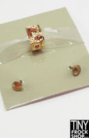 Integrity 2013 Kesenia Valentinova Ambitious Hammered Gold Jewelry Set - Tiny Frock Shop