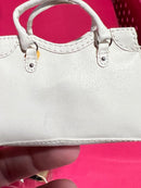 Integrity The Weekender Lukas Maverick White Zipper Bag - Tiny Frock Shop